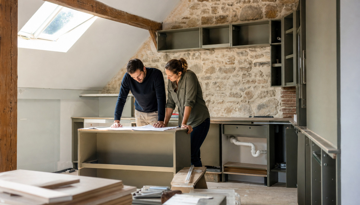 La pose de cuisine dans les logements atypiques : défis et solutions