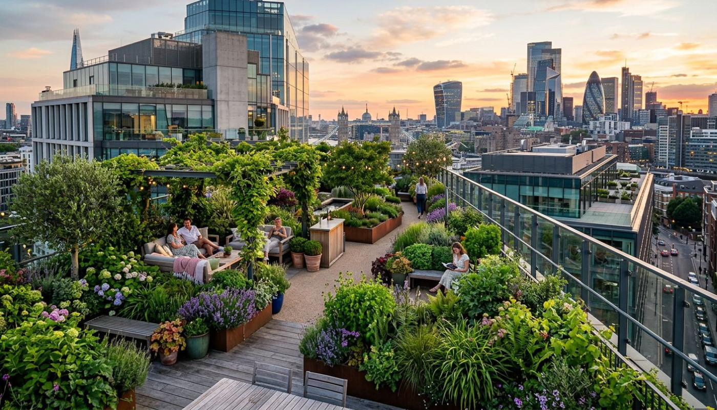 Maximiser l'efficacité énergétique avec des toitures vertes ?