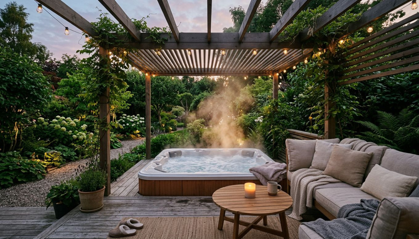 Pergola ou abri spa : le bon choix pour prolonger la saison détente